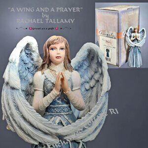 ANGELS AROUND US Figure Statue A WING & A PRAYER AA/RT98010 RachaelTallamy 2009